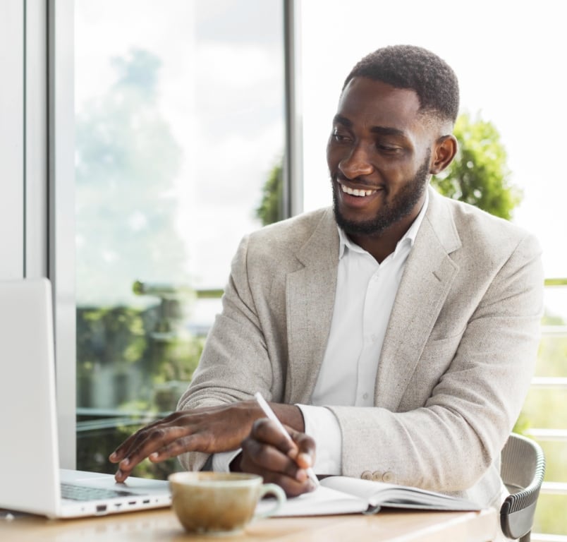 Individual Membership 9 businessman working laptop